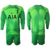 Maglia da Calcio Portiere a Maniche Lunghe Tottenham Hotspur 2022-23 Verde per Bambino